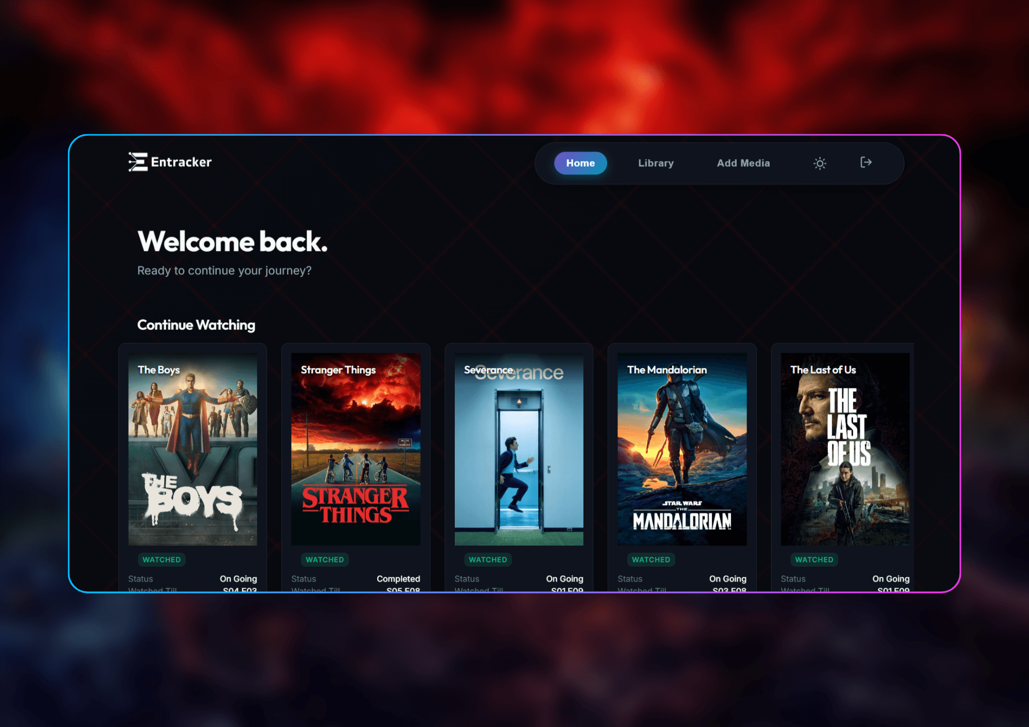 Entracker – Media Tracking System