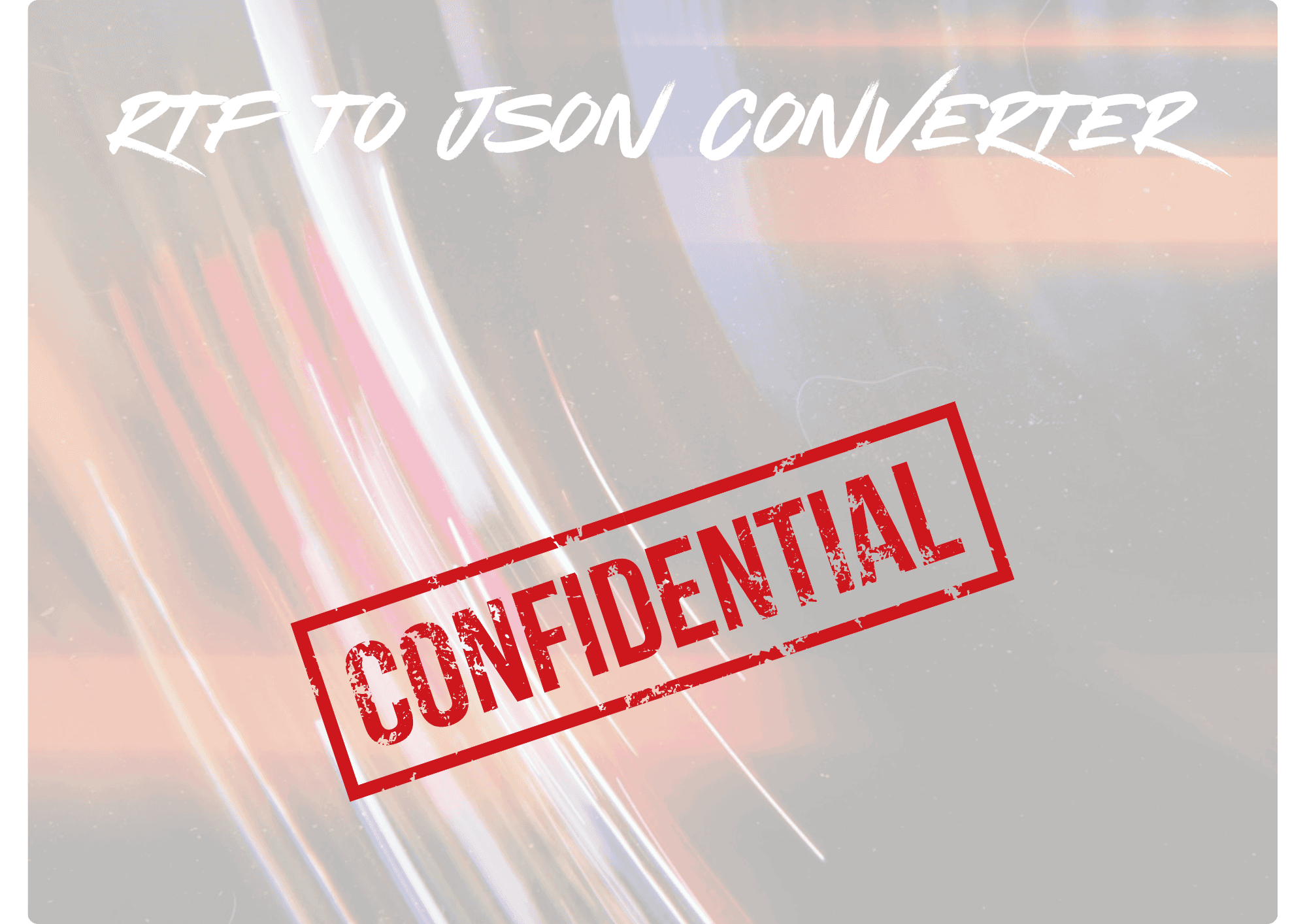RTF to JSON Converter